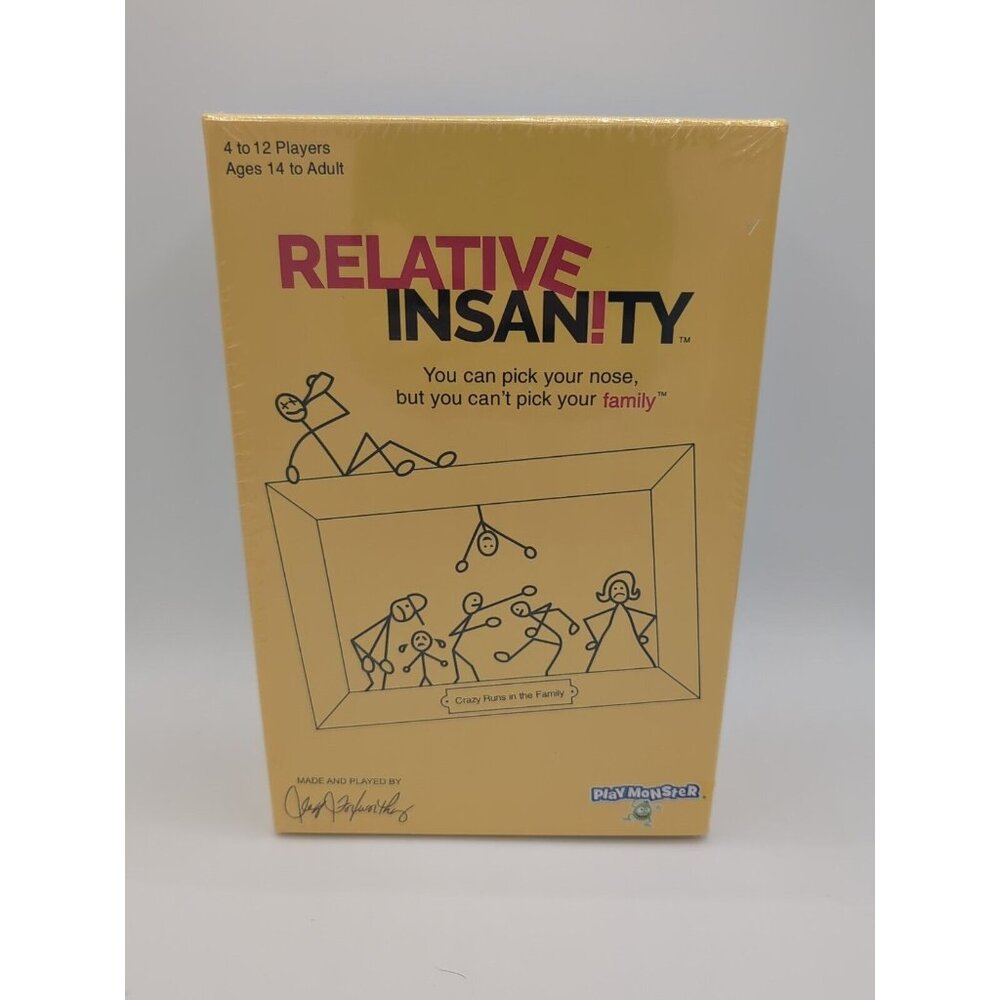 Relative Insanity Adult Family Party Game Jeff Foxworthy Card Game